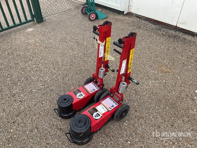 2025 OKG 100T-2&80T-2 Qty of (2) Air Hydraulic jacks Podnośnik (Unused)