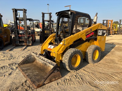 2019 Cat 246D Schranklader