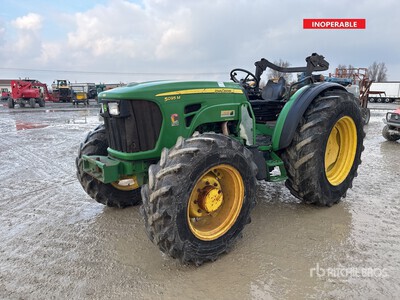 John Deere 5095M Tracteur agricole 4 roues motrices (Inoperable)