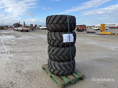 BKT 31X15.5-15 Qty of 4 12PR TR 315 Wheels