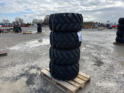 BKT 31X15.5-15 Qty of 4 12PR TR 315 Wheels