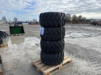 BKT 31X15.5-15 Qty of 4 12PR TR 315 Wheels