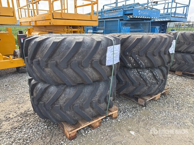 BKT 500/70-R24 Qty of 4 164A8 MULTIMAX MP522 Wheels