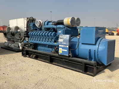 2010 Sdmo X2800 2800 kVA Skid-Mounted Generator Set