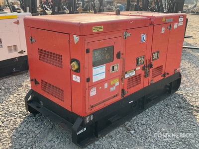 2018 Kubota GMS30KS 30 kVA Skid-Mounted Zestaw prądotwórczy