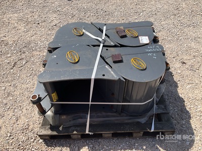 Quantity of (4) Strickland 18 in Trench Excavator Bucket - Fits Hitachi ZX26 (Unused)