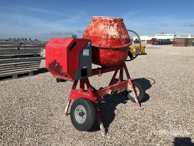 2017 Altrad VT230 0.75HP Portable Concrete Mixer (Inoperable)