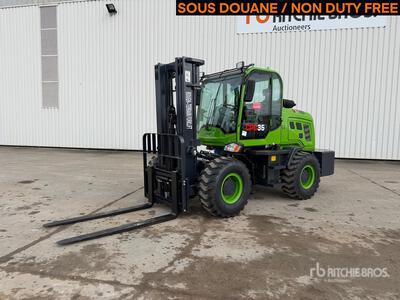 2025 JQ POWER CPC35 3500 kg 4x4 Rough Terrain Forklift (Unused)
