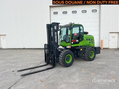 2025 JQ Power  CPC35 3500 kg 4x4 Chariot Elevateur Tout Terrain (Non Utilise) 4x4 Rough Terrain Forklift (Unused)