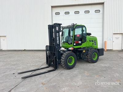 2025 JQ POWER CPC35 3500 kg 4x4 Rough Terrain Forklift (Unused)