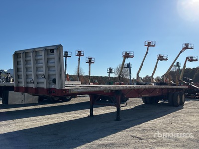 2007 Great Dane 45 ft T/A مقطورة مسطحة