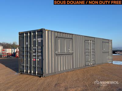 2025 Conteneur 40 Pieds (Non Utilise) 40 Ft High Cube Multi-Door Conteneur de stockage (Unused)