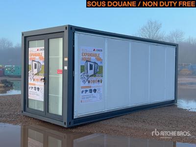 2025 JQ Shelter JQ2120 Extension Maison Conteneur (Non Utilise) Expandable Container House Storage Building (Unused)