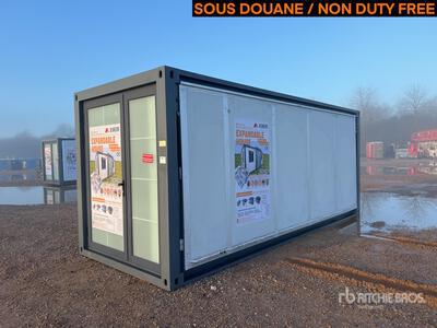 2025 JQ Shelter JQ2120 Extension Maison Conteneur (Non Utilise) Expandable Container House Storage Building (Unused)