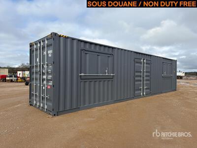 2025 Conteneur 40 Pieds (Non Utilise) 40 Ft High Cube Multi-Door Conteneur de stockage (Unused)
