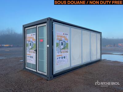 2025 JQ Shelter JQ2120 Extension Maison Conteneur (Non Utilise) Expandable Container House Storage Building (Unused)