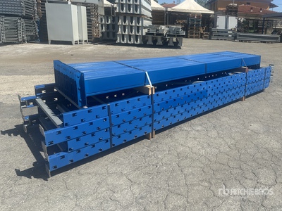 Blue Pallet Carrier Scaffolding Divers