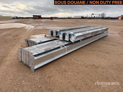 2025 BLUESEA L100FT x W50 FTx H18FT High Strength Steel Framed Building Constructiestaal (Unused)