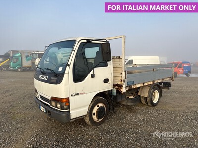 1999 Isuzu K35 Autocarro cassone fisso