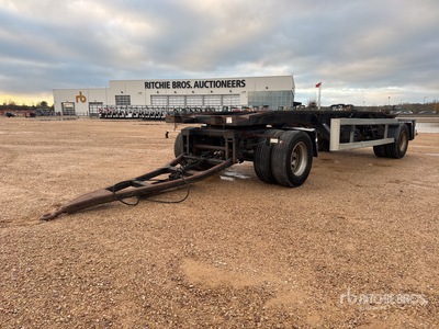 1991 Samro R2 1519 Remorque Porte-Conteneur T/A Container Trailer