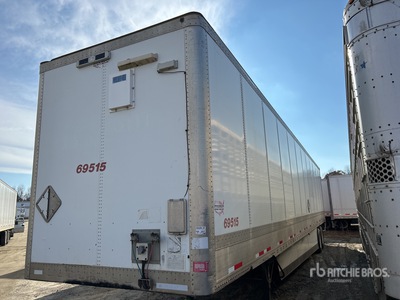 2014 Wabash 53 ft T/A Van Trailer