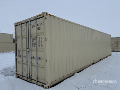 2025 40 ft High Cube Storage Container