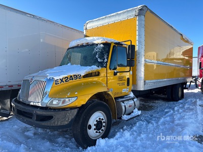 2019 International 4300 4x2 Moving Gesloten vrachtwagen (Inoperable)