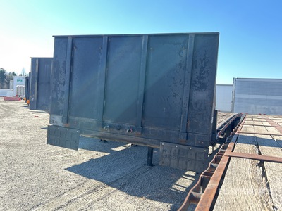 2009 Transcraft 45 ft T/A Flatbed Trailer