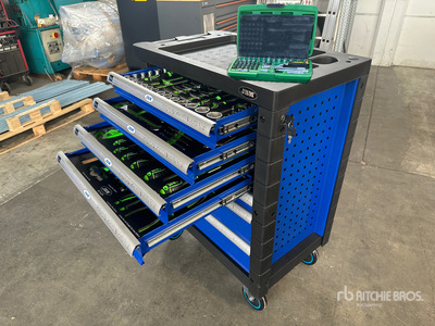 JBM H425376800000 Blue Black Tool Cabinet (Unused)