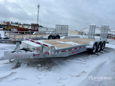 2026 N & N Trailers 24 ft Tri/A Equipment Trailer (Unused)