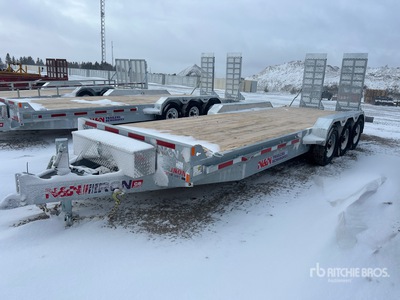 2026 N & N Trailers 24 ft Tri/A Equipment Trailer (Unused)