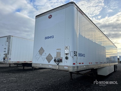 2013 Great Dane 53 ft x 102 in T/A Van Trailer
