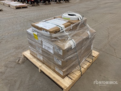 Quantity of (100) 0.45 mm x 23 mm x 600 ft H803 F422 White Linen EdgeBanding Varios, tienda, almacen, consumidor (Unused)