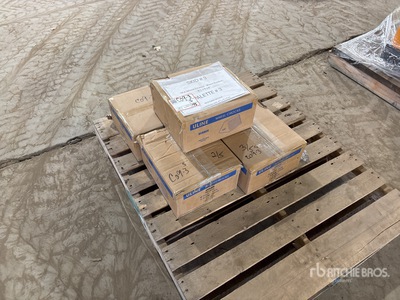 Quantity of (10) 9 3\4 in x 8 in x 6 in Rubber Wheel Chocks (Unused)