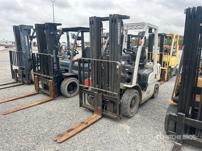 2022 Nissan MP1F2A25DV 4050 lb Pneumatic Tire Gabelstapler