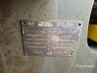 2018 Wacker Neuson EZ80 Midi-Pelle Tracked Excavator