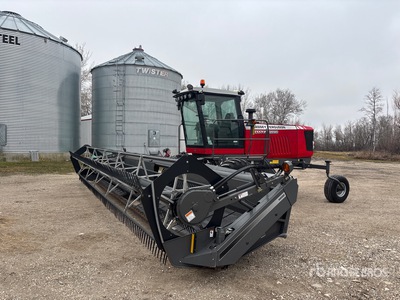 2014 Massey Ferguson WR9735 35 ft Swather Windrower