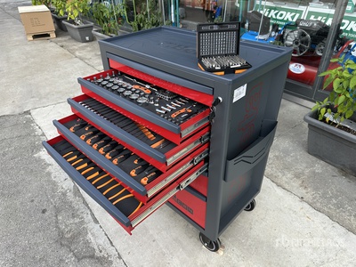 BETA RSC24/7-R Professional Red Black Tool Cabinet (Unused)