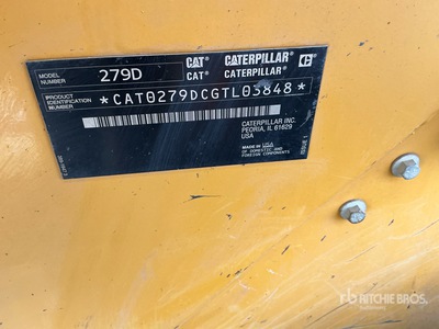 2017 Cat 279D Compact Track Loader