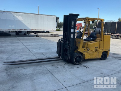 1999 Yale GLC120MGNGAE090 12000 lb Cushion Tire Forklift