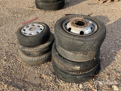 Quantity of (7) Tyres