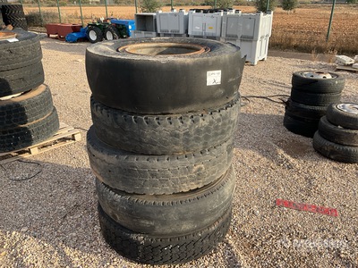 Quantity of (5) Tyres