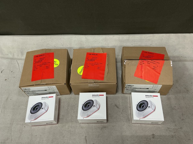 (7) Datacolor SpyderX Pro Advanced Monitor Calibrators