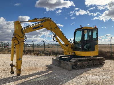 2014 Komatsu PC88MR-8 Tracked Excavator