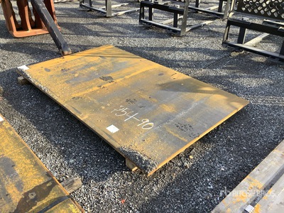 2025 Kit Containers Steel 5 ft x 8 ft 2 in (1 in Thick) Płyty stalowe