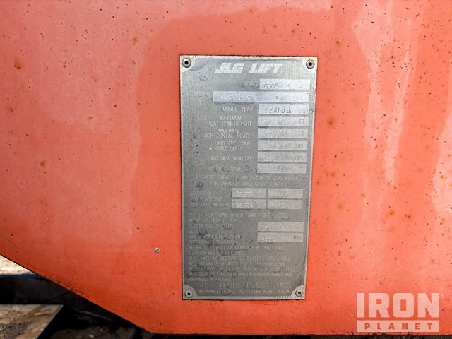 ELEVADOR TELESCóPICO 2001 JLG 4WD 600S