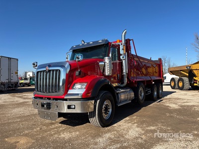 2021 International HX620 8x4 Tri/A Dump Truck