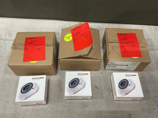 (7) Datacolor SpyderX Pro Advanced Monitor Calibrators