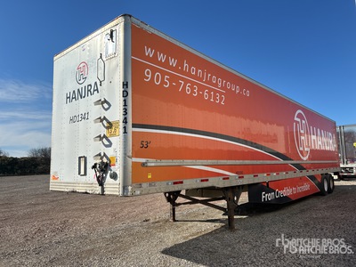 2015 Utility 53 ft x 102 in T/A Gesloten aanhangwagen