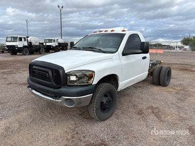 2008 Dodge Ram 3500 4x4 Cab and Chassis